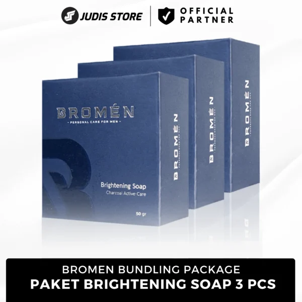 Paket Bundling BROMEN Brightening Soap 3 Pcs